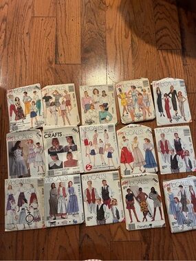 McCall's Vintage Patterns Lot of 15